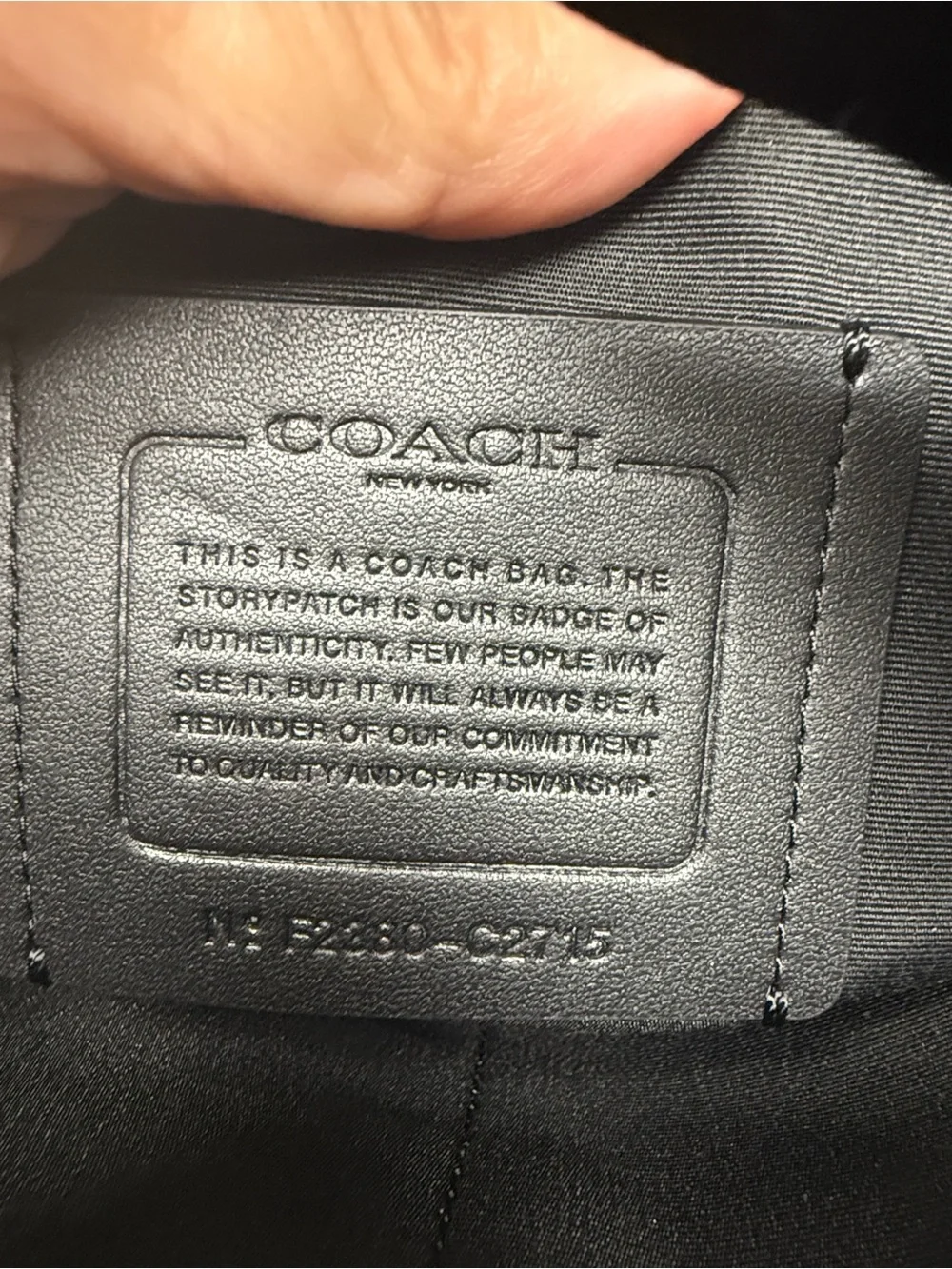 Coach Black Leather Men’s Track Small Messenger Bag - F3380-C2715